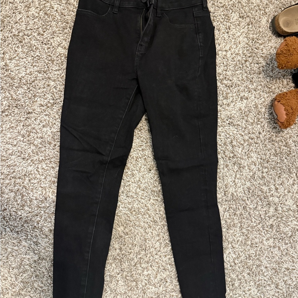 American Eagle Outfitters Black Skinny Jeans Sleek Fit